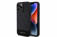 Guess PU 4G Stripe MagSafe Zadní Kryt pro iPhone 15 Pro Black Zakupte si Guess PU 4G Stripe Magsafe zadní kryt a proveďte skvělé vylepšení svého telefonu.