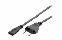 equip napajecí kabel pro notebooky, euro, černý 1,8m