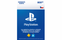ESD CZ - PlayStation Store el. peněženka - 800 Kč