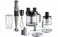 Braun MQ9195XLI tyčový mixér, 1200 W, ActiveBlade, plynulá regulace rychlostí, SmartSpeed, rozsáhlé příslušenství