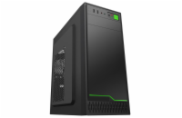 Eurocase ML N6-500B, skrinka ATX, s ODD, 2xUSB3.0, čierna