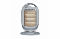 Orava HO-82 halogenový ohřívač, 1200 W, 3 úrovně, oscilace, 18 m2, rukojeť pro přenos, šedá