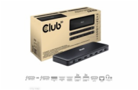 Club3D Dokovací stanice Thunderbolt 4 (Certified), 12v1