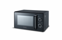 Orava Miwa-1B mikrovlnná trouba 700 W, 20 l, otočný talíř s průměrem 25,5 cm, černá
