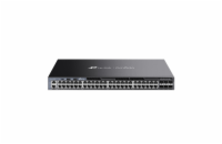 TP-Link SG6654X Omada 48-Port Gigabitový Stackable L3 Switch, 48 gigabitových RJ45 portů a 6× 10 Gbps SFP+ slotů