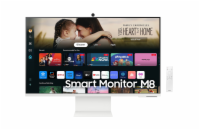 Samsung Smart Monitor/M80D/32"/VA/4K UHD/60Hz/4ms/White/2R