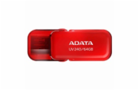 ADATA Flash Disk 64GB UV240, USB 2.0, červená