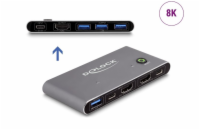 Delock HDMI KVM Switch 8K 60 Hz s USB 5 Gbps