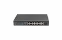 LANBERG SWITCH  16X 100MB POE+/2X 1GB/1X SFP RACK 19" UNMANAGED GIGABIT ETHERNET 250W