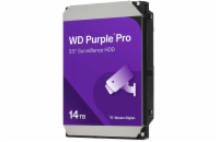 WD PURPLE PRO 14TB / WD142PURP / SATA 6Gb/s / Interní 3,5"/ 7200 rpm / 512MB
