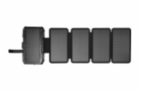 Sandberg Solar 5-Panel Powerbank 10000 mAh, černá