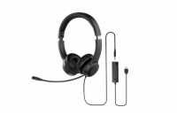 Acer Office Headset AHW154/Stereo/Jack/Drát/Černá