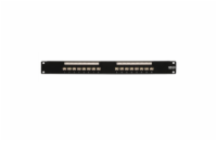 Patch panel 1U, 16x, (LC/LC), Multimode nebo Singlemode