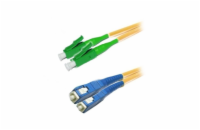 XtendLan FO patch LC/APC-SC 2m 9/125 duplex, G.652d, LS0H