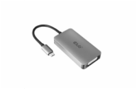 Club3D Adaptér aktivní USB Type C na DVI-I Dual Link, HDCP on