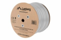 LANBERG LAN KABEL CAT.6A UFTP 305M SOLID CU LSZH GREY CPR + FLUKE PASSED 
