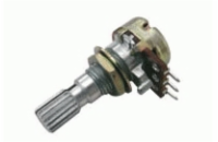 Potenciometr 500K/N  mono  6/205mm