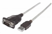 MANHATTAN Převodník z USB na sériový port (Prolific PL-2303RA Chip 1.8m)
