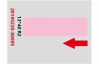 Niimbot štítky RP 12x40mm 160ks Pink pro D11 a D110