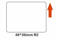 Niimbot štítky R 40x30mm 230ks White pro B21, B21S, B3S, B1