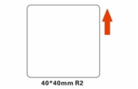 Niimbot štítky R 40x40mm 180ks White pro B21, B21S, B3S, B1