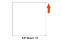 Niimbot štítky R 50x50mm 150ks White pro B21, B21S, B3S, B1