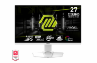 MSI MAG/274URFW/27"/IPS/4K UHD/160Hz/0,5ms/Bílá/3R