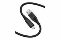 Swissten datový kabel soft silicone usb / lightning 1,5 m 60w černý