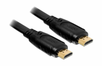 Delock HDMI 1.4 kabel A/A samec/samec, plochý, 2m  (82670)