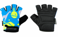 FORCE PLANETS KID, modro-fluo rukavice vel.XL