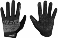 FORCE MTB SWIPE letní rukavice, černo-šedé vel.M