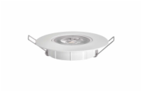 LED bodové svítidlo SIMMI bílé, kruh 5W neutrální bílá
