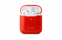 Epico SILICONE CASE AIRPODS Gen 2 - červená