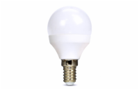 Solight LED žárovka, miniglobe, 6W, E14, 6000K, 510lm