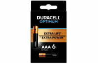 Duracell Optimum alkalická baterie 6 ks (AAA)