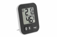 TFA 30.5026.01 - Digitální teploměr s vlhkoměrem MOXX - černý