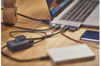 Epico USB-C HUB PRO - silver