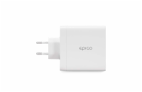 Epico 140W GaN síťová nabíječka - bílá