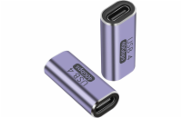 PremiumCord 40Gbps Aluminium USB-C Female - USB-C Female spojka