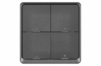 GoSmart Přenosný ovladač scén IP-2004ZB, ZigBee 3.0, 4-tlačítkový