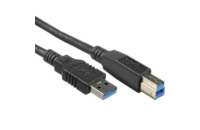 PremiumCord Kabel USB 3.0 Super-speed 5Gbps A-B, 9pin, 0,5m