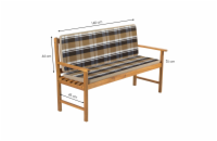 Fieldmann FDZN 9109 Potah pro 3-místnou lavici 4006-T, pruh hnědá