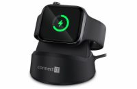 CONNECT IT WatchCharger bezdrátová nabíječka kompatibilní s Apple, ČERNÁ
