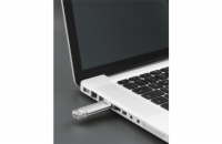 Hama Flash Pen Laeta, USB-C/USB-A 3.1, 64 GB, 40 MB/s, stříbrný