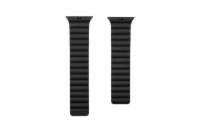 Silikonový řemínek FIXED Magnetic Strap s magnetickým zapínáním pro Apple Watch 38 mm/40 mm, černý