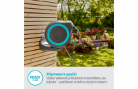 Gardena 18610-20 Nástěnný box na hadici RollUp M tyrkysový