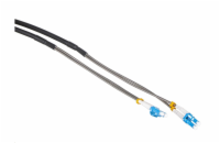 Masterlan optický venkovní armorovaný patch cord, LCupc/LCupc, Duplex, Singlemode 9/125,50m