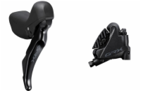 Řadící a brzdový set SHIMANO GRX ST-RX400 10 rychlostí - pravá zadní třmen BR-RX400 polymer + chladič 