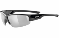 Sluneční brýle UVEX SPORTSTYLE 215 BLACK / LTM.SILVER