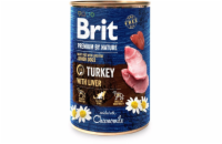 Brit Premium by Nature Turkey with Liver 400g konzerva pro psy
